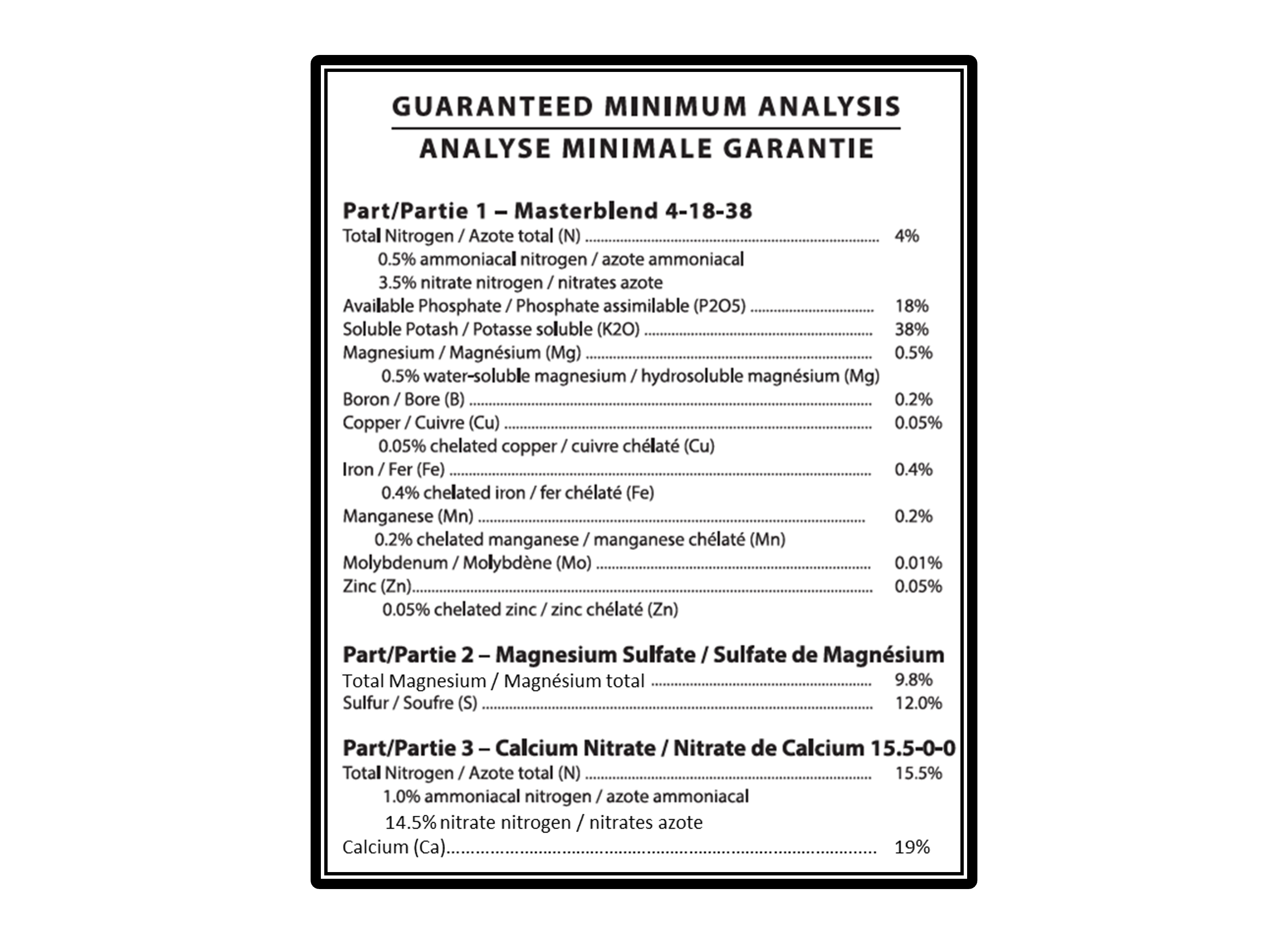 3 Part Masterblend Nutrient Kit (Tomato Formula) - Image 5