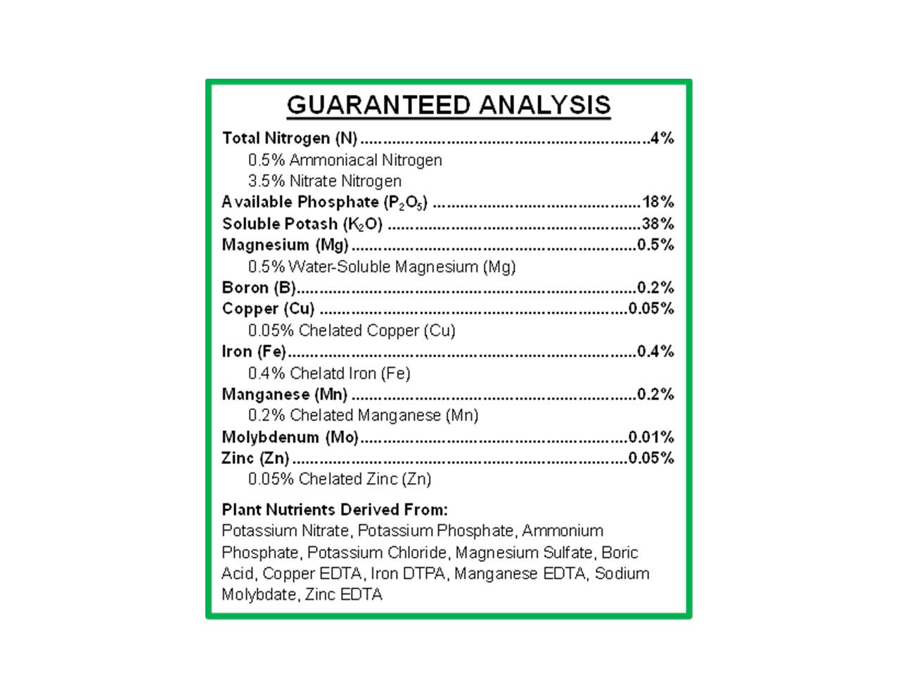 Masterblend Tomato Formula (4-18-38) - 25 kg BULK - Image 3