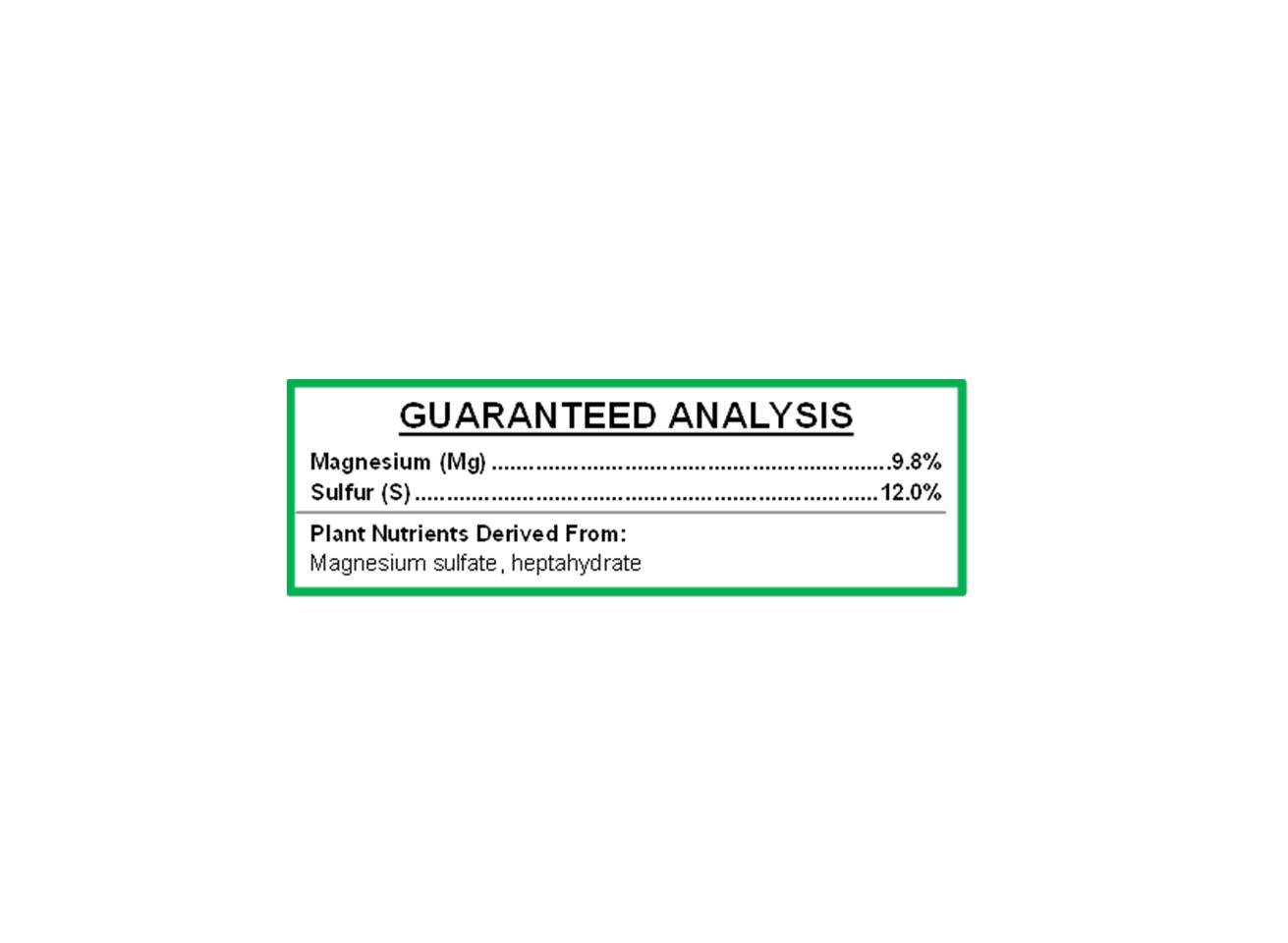 Magnesium Sulfate (Epsom Salt) - Image 5