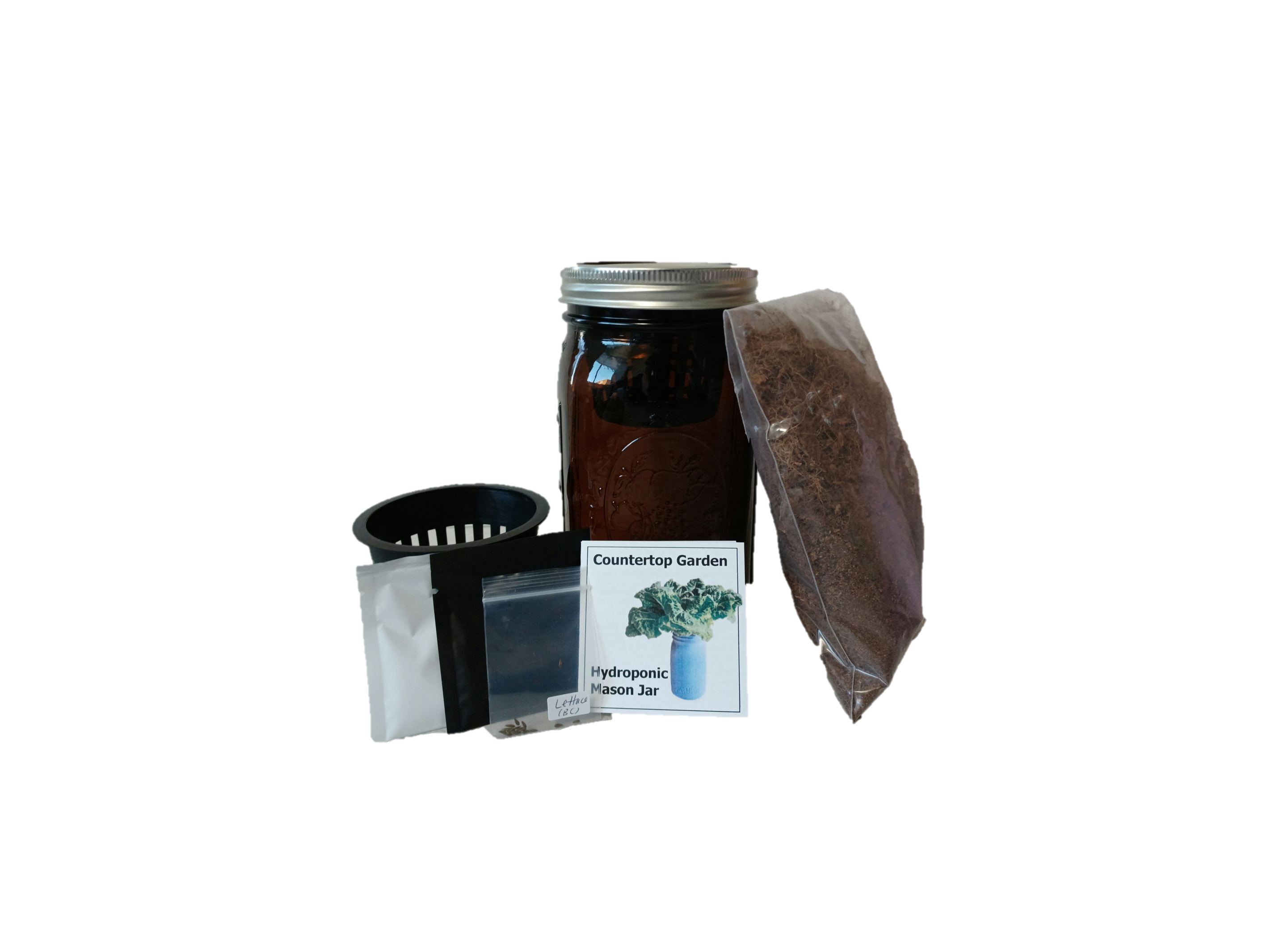 Hydroponic Mason Jar Countertop Garden - Image 2