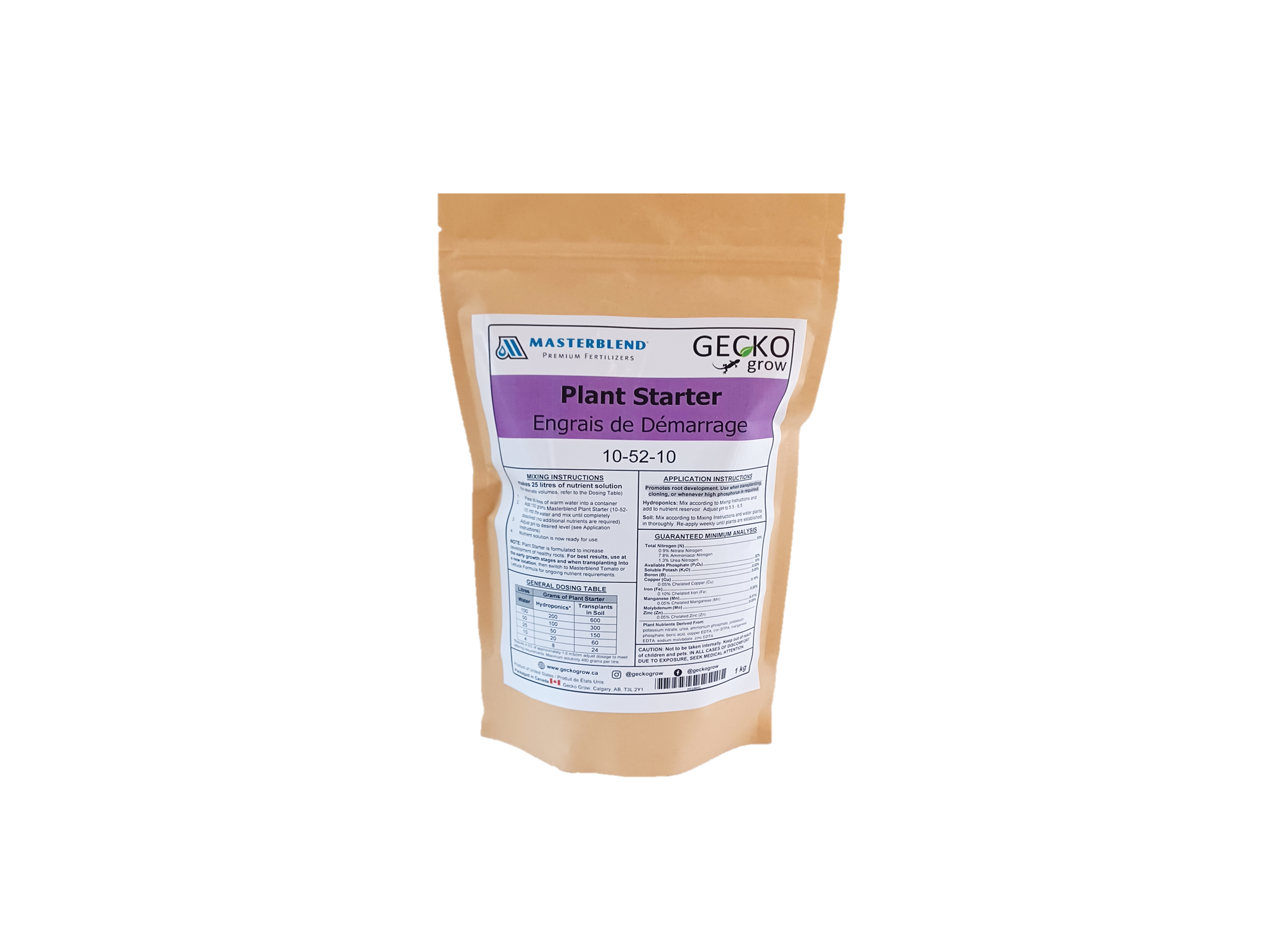 Masterblend Plant Starter 10-52-10